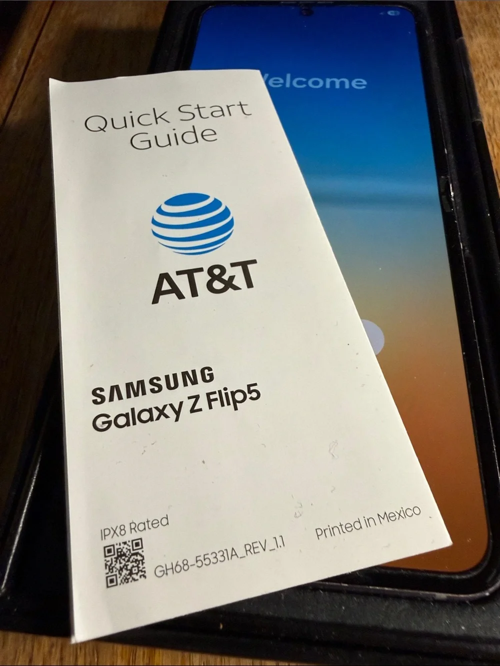 Samsung Foldable Smartphone - Black